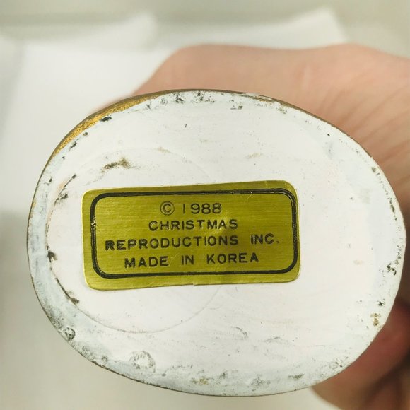 Vintage Christmas Reproductions Memories Of Santa Ornament 1938 Preowned In Box - Picture 7 of 10